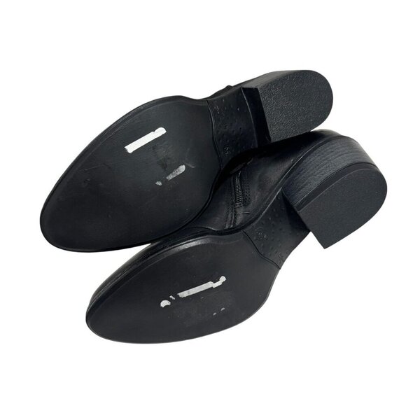 Miz Mooz Karima Harness Moto Bootie Black Leather  size 39/8.5 New $220 - Picture 7 of 7
